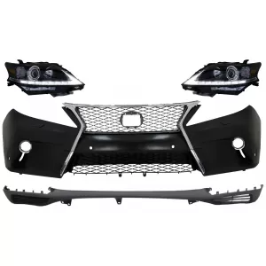 image-58-Első lökhárító LED nappali menetfénnyel és első spoilerrel Lexus RX AL10 (2009-2012) F-Sport Design
