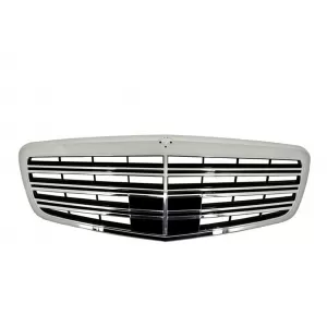 Kit für Mercedes S W221 LWB 2005-2011 Gitter Seitenschweller Auspuff Tipps-image-6041388