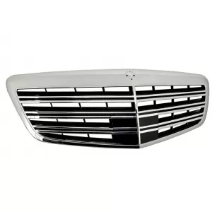 Kit für Mercedes S W221 LWB 2005-2011 Gitter Seitenschweller Auspuff Tipps-image-6041390