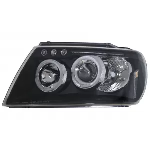 Faruri Angel Eyes compatibile cu Jeep Grand Cherokee (1999-2004) Negru-image-6041733
