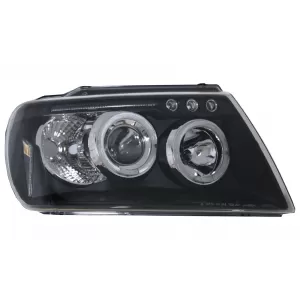 Faruri Angel Eyes compatibile cu Jeep Grand Cherokee (1999-2004) Negru-image-6041734
