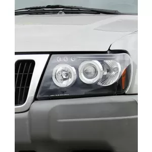 Faruri Angel Eyes compatibile cu Jeep Grand Cherokee (1999-2004) Negru-image-6041742
