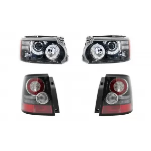 image-40-Scheinwerfer für Sport L320 09-13 Bi-Xenon LED DRL Rücklicht Facelift Look