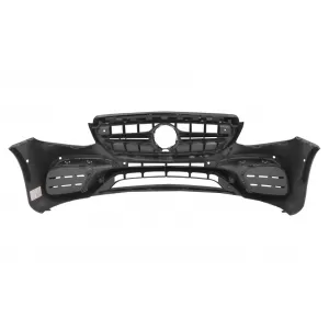 Frontstoßstange für Mercedes E W213 S213 C238 A238 2016-2019 E63 Look Schwarze Edition-image-6043081