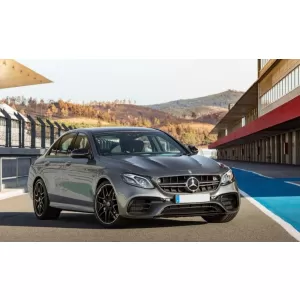 Frontstoßstange für Mercedes E W213 S213 C238 A238 2016-2019 E63 Look Schwarze Edition-image-6043096