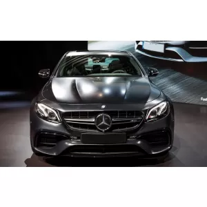 Frontstoßstange für Mercedes E W213 S213 C238 A238 2016-2019 E63 Look Schwarze Edition-image-6043097