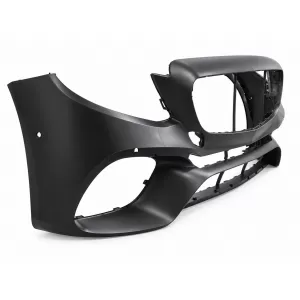 Front Bumper suitable for Mercedes E-Class W213 S213 C238 A238 (2016-2019) E63 Design Black Edition