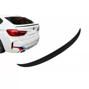 image-45-Kofferraum-Stiefel-Spoiler für BMW X6 F16 2015+ Sport look Glänzend schwarz