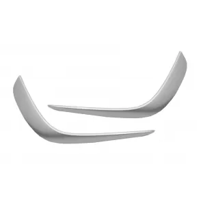 Spoiler Splitter Klappen Verzierung Chrom für Mercedes GLE C292 15-18 AMG Look-image-6044098