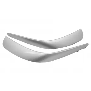 Spoiler Splitter Klappen Verzierung Chrom für Mercedes GLE C292 15-18 AMG Look-image-6044099