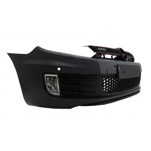 Ansamblu Bara Fata compatibil cu VW Golf VI 6 (2008-2013) cu Faruri Osram Xenon Upgrade Red GTI LED Semnal Dinamic Secvential-image-6042258