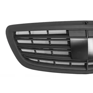 Stoßfänger für Mercedes W222 S-Klasse 13-17 Kühlergrill Schwarz S63 Look-image-6042342