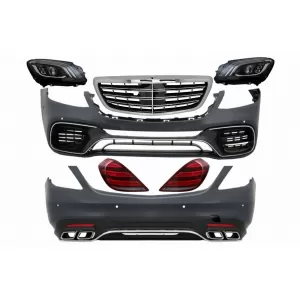 image-55-Komplett Body Kit MERCEDES S-osztály W222 facelift (2013-2017) modellekhez, S63 Dizájn