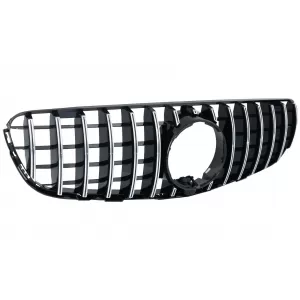 Grila Centrala Black compatibil cu Mercedes GLC X253 C253 2015-2018 GT R Panamericana Look Crom-image-6042810