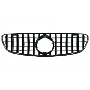 Grila Centrala Black compatibil cu Mercedes GLC X253 C253 2015-2018 GT R Panamericana Look Crom-image-6042812