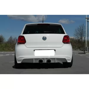 Komplett kipufogórendszer VW Polo 6R (2009-2018) R400 R-Design, R-Line hátsó lökhárítóhoz-image-6053388