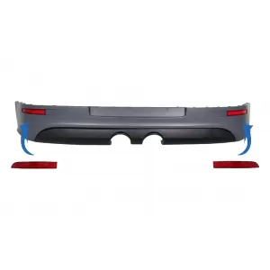 image-58-Heckstoßstange reflektor für VW Golf 5 V 2003-2007 R32 Look