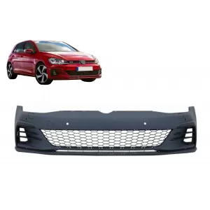 Frontstoßstange für VW Golf VII 7.5 2017-2020 Seitengitter GTI Look-image-6089042
