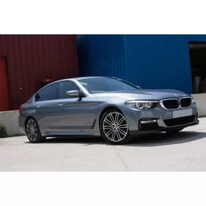 Frontspoilerlippe für BMW 5er G30 G31 2017-2019 M Look Glänzend schwarz-image-6043546
