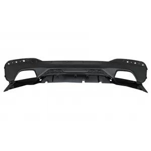 Difuzor Bara Spate compatibil cu BMW Seria 5 G30 G31 (2017+) M Performance Design Negru Lucios-image-6043654