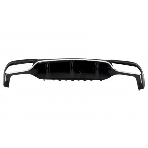 Rear Diffuser suitable for Mercedes E-Class W213 (2016-2019) E63 Design Chrome Edition