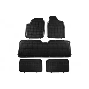 image-43-Gumi padlószőnyeg fekete Ford GALAXY I (1995-2006) Seat Alhambra I (1996-2010) VW Sharan I (1995-2010)