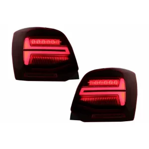 Bodykit Scheinwerfer Rückleuchten LED Dynamic für VW Polo 6R 09-17 Stoßfänger Seitenschweller-image-6043336