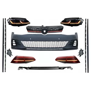 image-58-Komplett Body Kit fényszórókkal és LED hátsó lámpákkal, VW Golf 7.5 VII Facelift (2017-től), GTI Dizájn