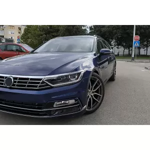 Front Bumper suitable for VW Passat B8 3G (2015-2018) R-Line with Headlights LED Matrix with Sequential Dynamic Turning Lights