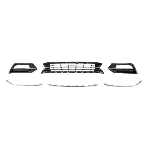 Front Bumper suitable for VW Passat B8 3G (2015-2018) R-Line with Headlights LED Matrix with Sequential Dynamic Turning Lights-image-6340269