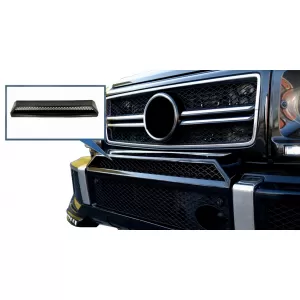 Stoßstange Spoiler LED DRL Extension Oberlippe für Mercedes W463 89-17 Schwarz-image-6043696