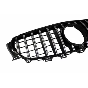 Kit Exterior Complet cu Grila Centrala si Ornamente compatibil cu Mercedes E-Class W213 (2016-2019) E43 E53 Sport Line Design Crom-image-6043855