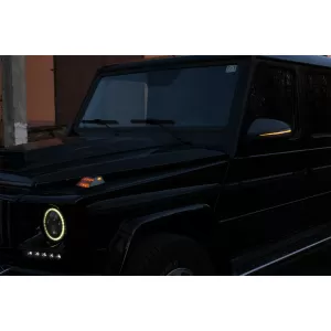 Assemblaggio Specchio per Mercedes G-Klasse W463 89-17 2018 Facelift Dynamic-image-6057513