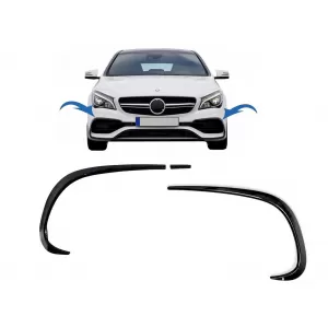 image-51-Frontstoßstangenklappen Seitenflossen Flics für Mercedes CLA W117 C117 X117 16-18