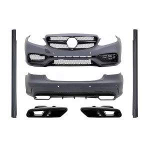 image-69-Body Kit prikladan za Mercedes E-Class W212 Facelift (2013-2016) s vrhovima ispušnog lonca E63 A-Design Black Exclusive Editon