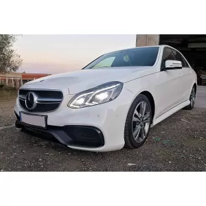 Body Kit подходящ за Mercedes E-Class W212 Facelift (2013-2016) с Накрайници за ауспух E63 A-Design Черен Exclusive Editon-image-6113492