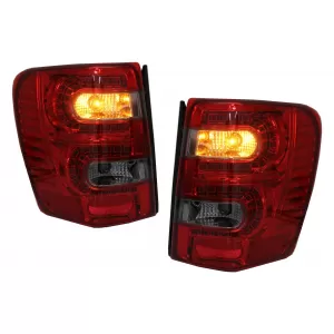 Rückleuchten LED für JEEP Grand Cherokee 1999-05.2005 rot Rauch-image-6044280
