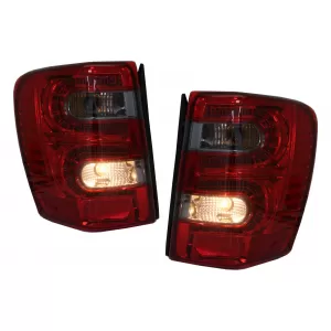 Rückleuchten LED für JEEP Grand Cherokee 1999-05.2005 rot Rauch-image-6044281
