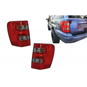 Rückleuchten LED für JEEP Grand Cherokee 1999-05.2005 rot Rauch-image-6057884