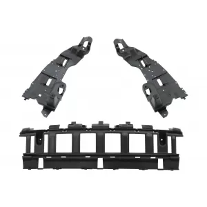 Diffusor für Mercedes C-Klasse W205 S205 14-20 Sport C63 Look Schalldämpfer Tipps Schwarz-image-6044574
