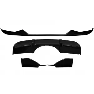 image-25-Body Kit, első lökhárító spoiler és hátsó diffúzor BMW X5 (F15) (2014-2018), Aero csomag M Technik Sport, zongoralakk fekete