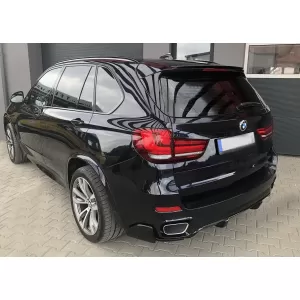 Body Kit, első lökhárító spoiler és hátsó diffúzor BMW X5 (F15) (2014-2018), Aero csomag M Technik Sport, zongoralakk fekete-image-6047743