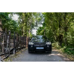 Body Kit, első lökhárító spoiler és hátsó diffúzor BMW X5 (F15) (2014-2018), Aero csomag M Technik Sport, zongoralakk fekete-image-6086361