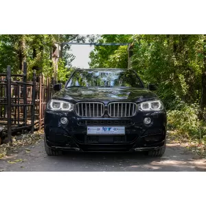 Body Kit, első lökhárító spoiler és hátsó diffúzor BMW X5 (F15) (2014-2018), Aero csomag M Technik Sport, zongoralakk fekete-image-6086362