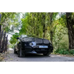 Body Kit, első lökhárító spoiler és hátsó diffúzor BMW X5 (F15) (2014-2018), Aero csomag M Technik Sport, zongoralakk fekete-image-6086364