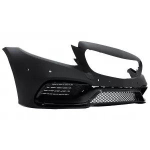 Bara Fata compatibil cu Mercedes C-Class W205 S205 (2014-2020) Limousine T-Model Coupe Cabriolet C63 Design Fara Grila Centrala-image-6046407