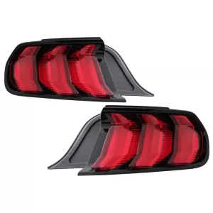 image-19-LED Rücklichter für Ford Mustang VI S550 15-19 Rote Dynamic Abbiegelichter