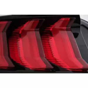 Full LED Taillights suitable for Ford Mustang VI S550 (2015-2019) Red with Dynamic Sequential Turning Lights
