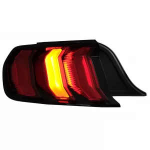 Full LED Taillights suitable for Ford Mustang VI S550 (2015-2019) Red with Dynamic Sequential Turning Lights