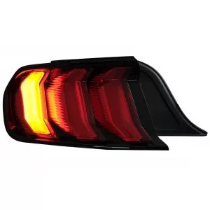 Full LED Taillights suitable for Ford Mustang VI S550 (2015-2019) Red with Dynamic Sequential Turning Lights